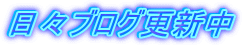 日々ブログ更新中