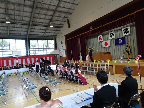 南光台東小学校blog 第４３回卒業式
